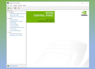 Nvidia Control Panel