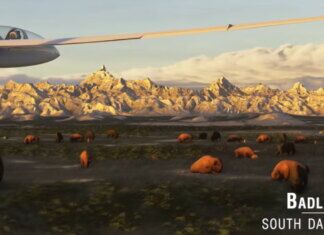 Microsoft Flight Simulator 2024 Adds U.S. National Parks Update on July 4 Microsoft Flight Simulator 2024 Badlands South Dakota