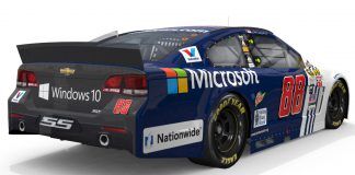 Nascar Microsoft official Microsoft