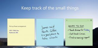 Sticky Notes Screenshot Microsoft