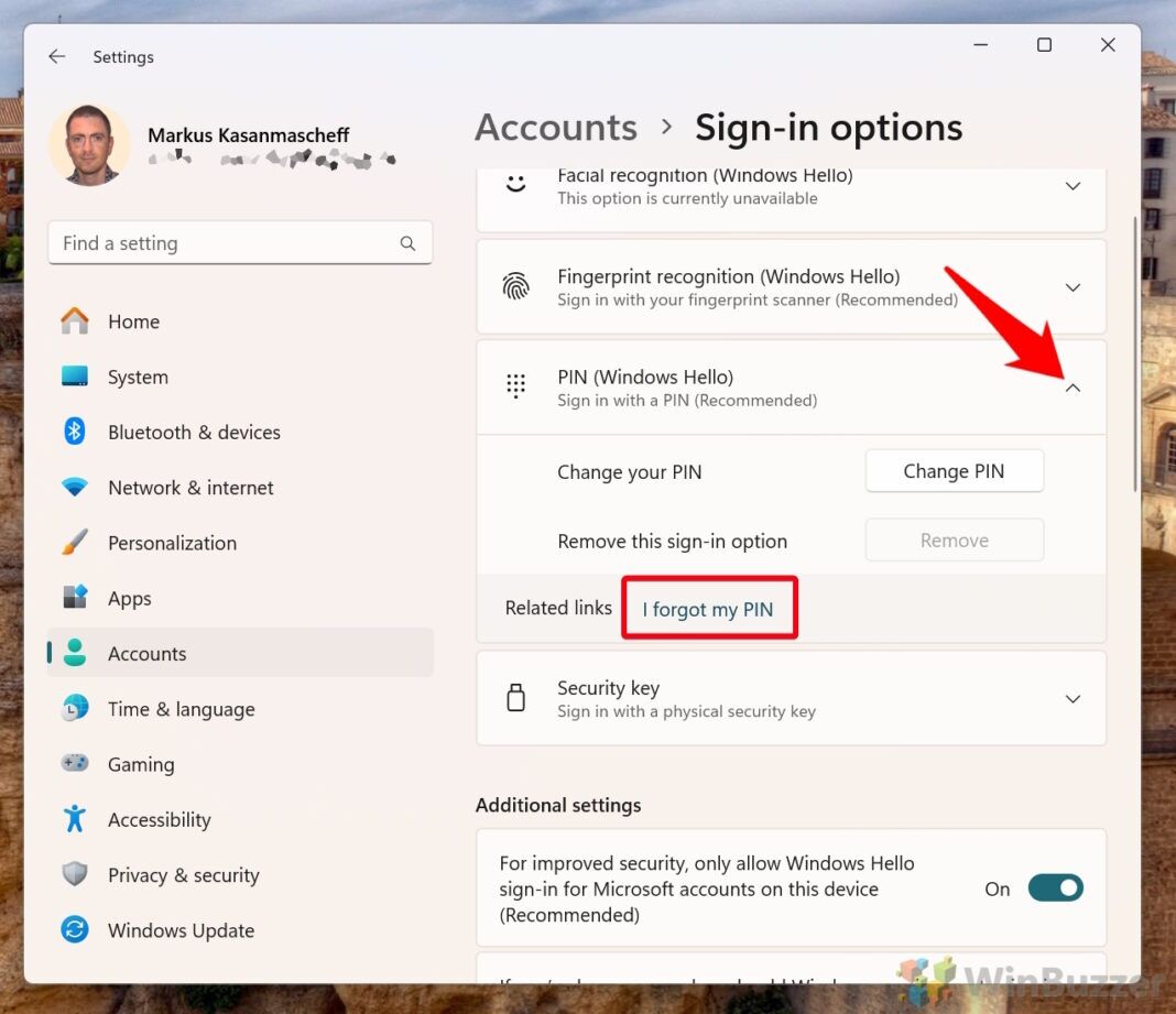 Forgot Your Windows Hello PIN? Here's How to Remove and Reset It ...