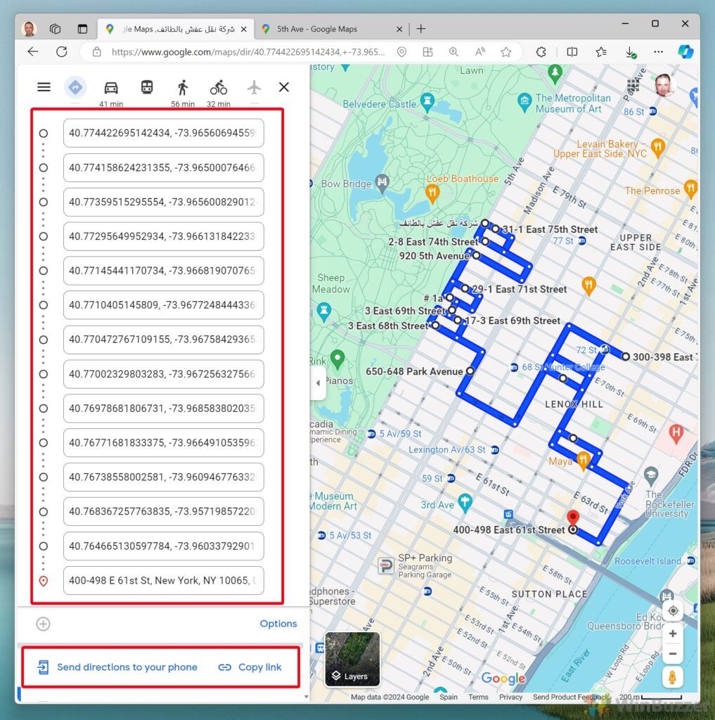 How to Add More than 10 Stops on Google Maps
