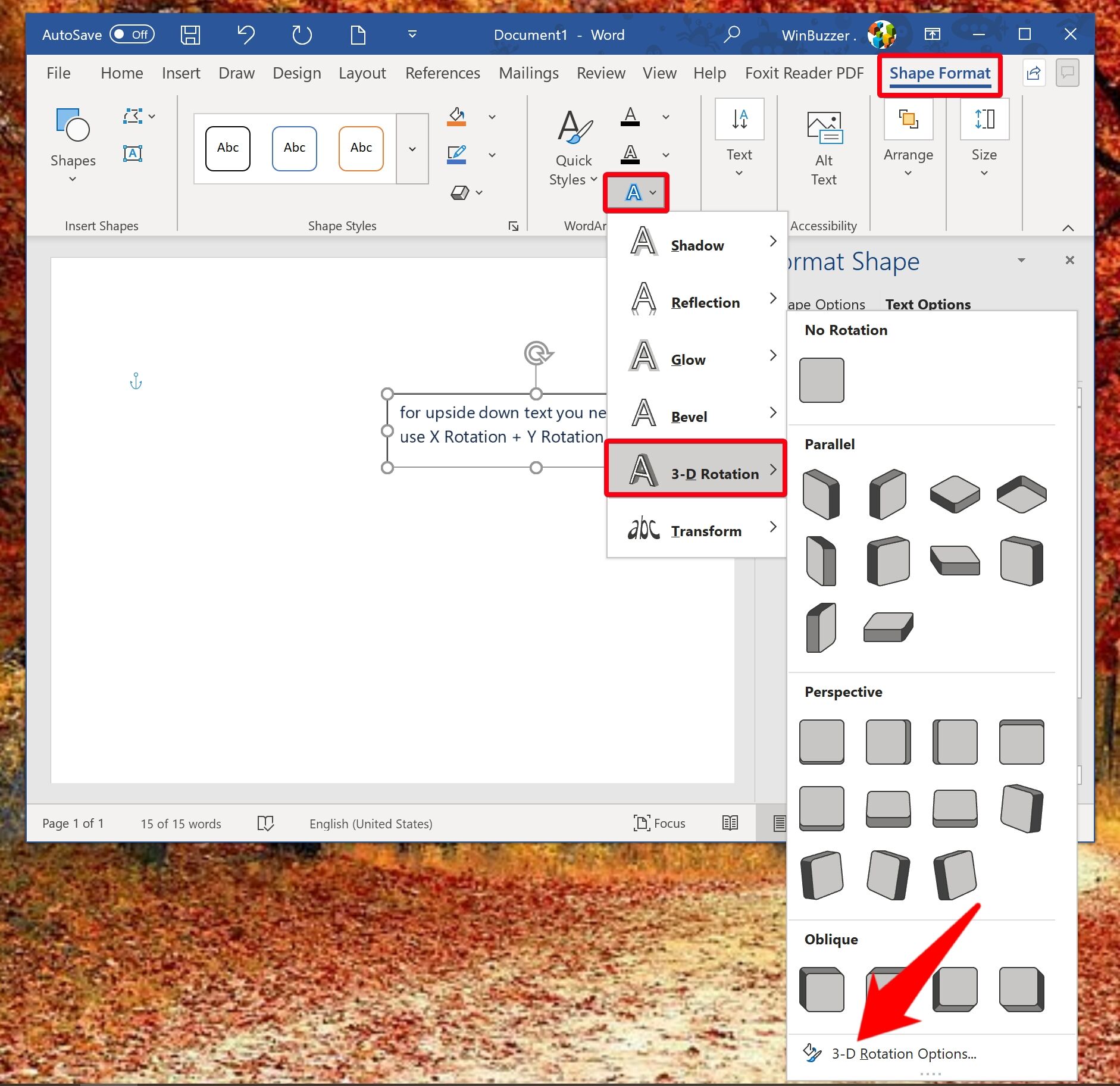 Proper Text Rotation In Word How to Flip Text Upside down in Word, Rotate or Mirror It