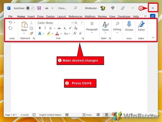 How to Use Word Templates and Change the Template File 