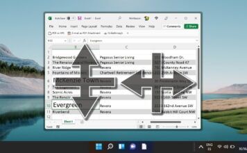 How to Autofit/Change Column Width and Row Height in Excel Featured - How to autofit in Excel