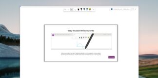 OneNote-Pen-Focused-View-Windows-11-Microsoft
