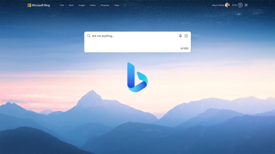 New-Bing-Home-Microsoft