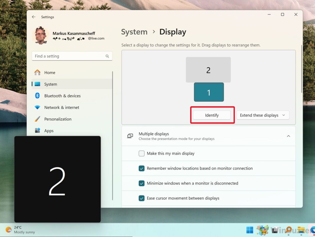 How to Change the Display DPI Scaling Level in Windows 11
