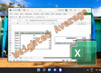 How to Calculate a Weighted Average in Excel Featured - How to Calculate a Weighted Average in Excel