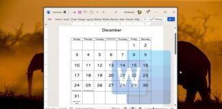Featured - how to make a calendar in word