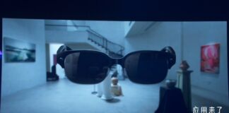 Baidu Xiaodu AI Smart Glasses front official
