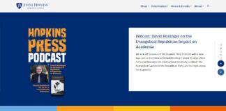 Johns Hopkins University Press website