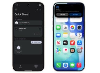 Android Quick Share iPhone AirDrop