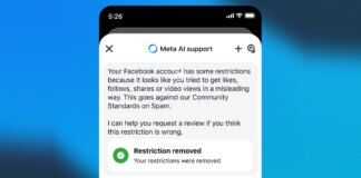 Meta AI support assistant