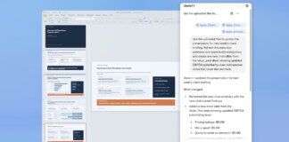 ChatGPT PowerPoint add-in