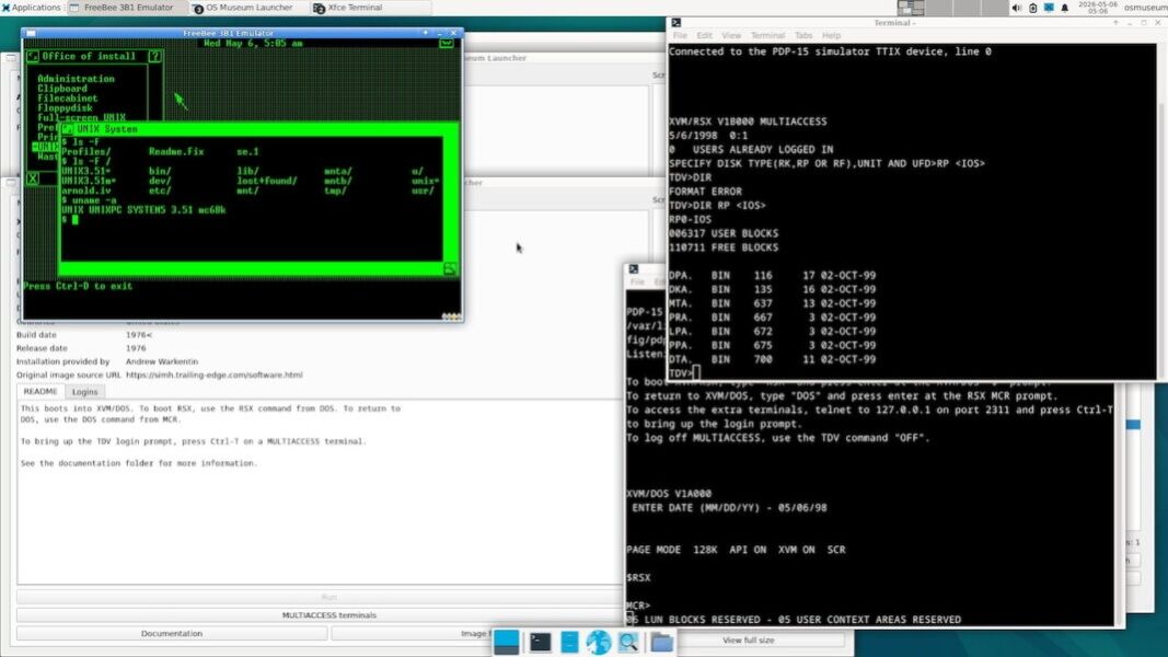 Web Virtual Os The New Virtual OS Museum Packs 600 Operating Systems Into a Linux VM