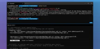 Microsoft Intelligent Terminal Shell companion
