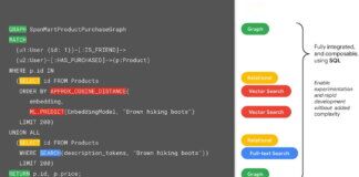 Query for relational, graph traversal, full-text search, and vector similarity search