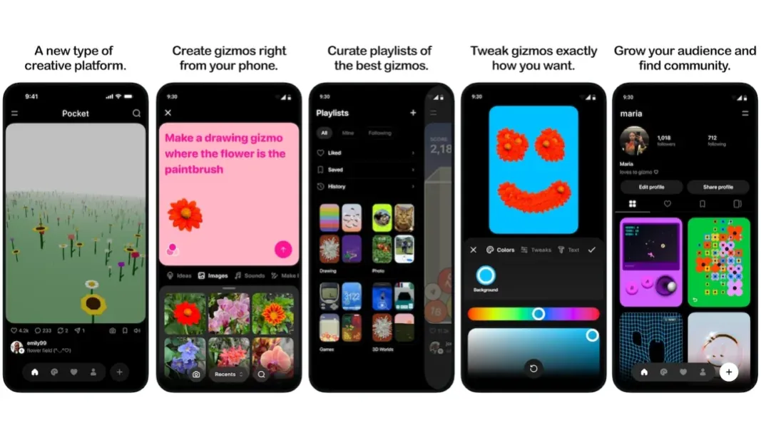 Meta Gizmo Pocket app