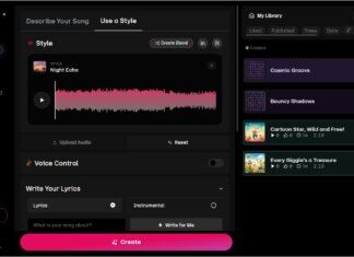 Udio AI music generator