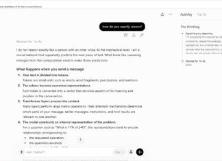 ChatGPT Pro reasoning