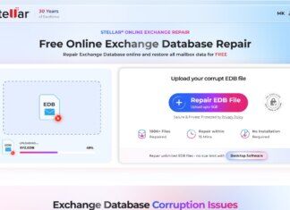 Stellar Repair for Exchange Review: Recover Damaged Exchange Databases Online or Locally Stellar Free Online Exchange Database Repair