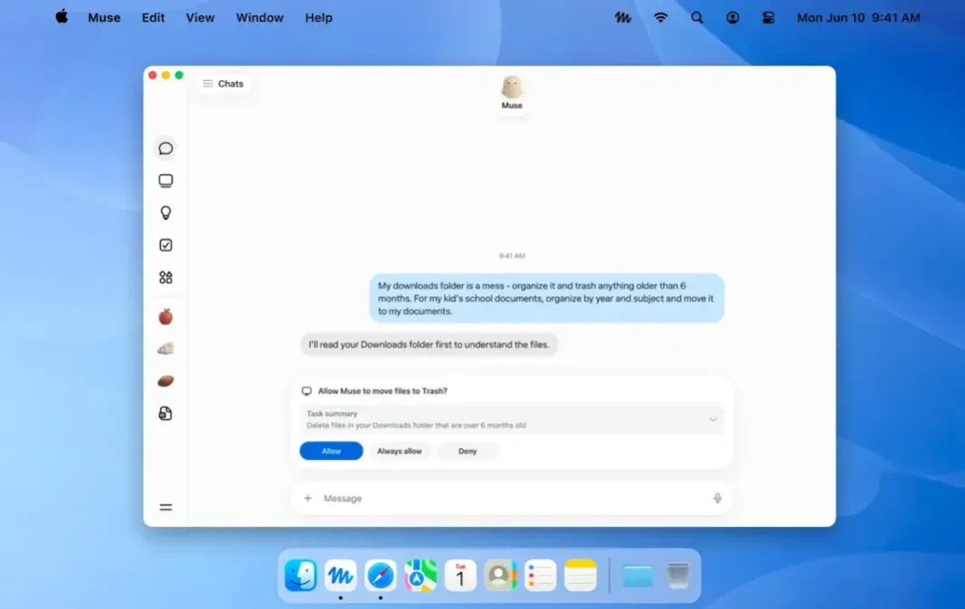Meta Muse macOS