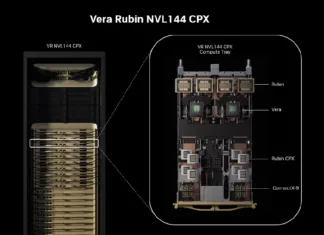 NVIDIA Vera Rubin NVL144 CPX rack and tray