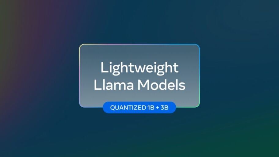 Meta lightweight Llama Models Quantized 1B 3B official
