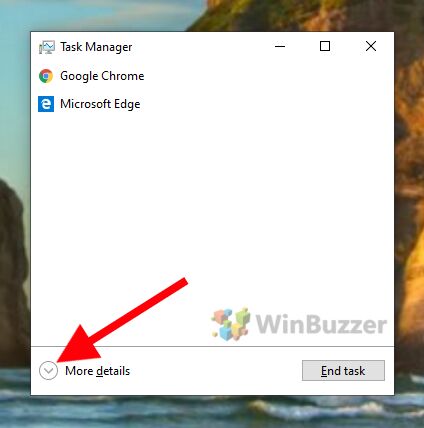 Windows 10 - Task Manager