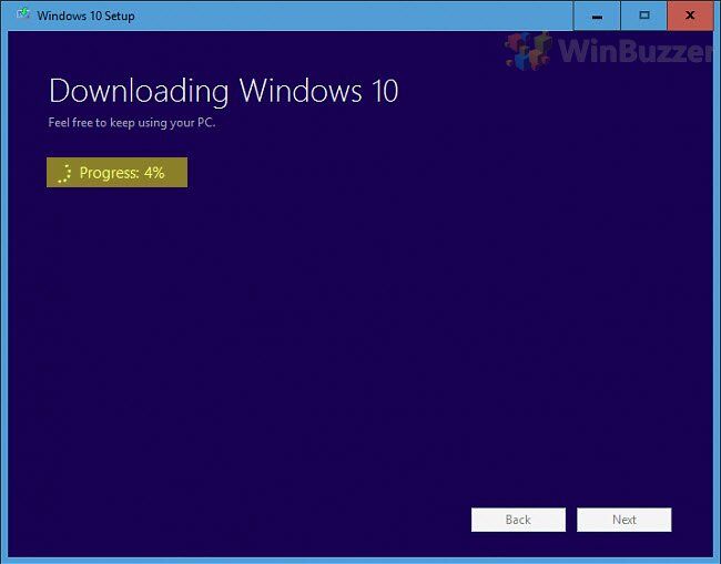 Windows 10 Media Creation Tool - Windows 10 Setup - Select a USB flash drive
