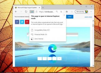 How to run Chromium Edge in Internet Explorer Mode (IE Mode)