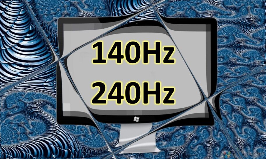 How to change monitor refresh rates in Windows 10