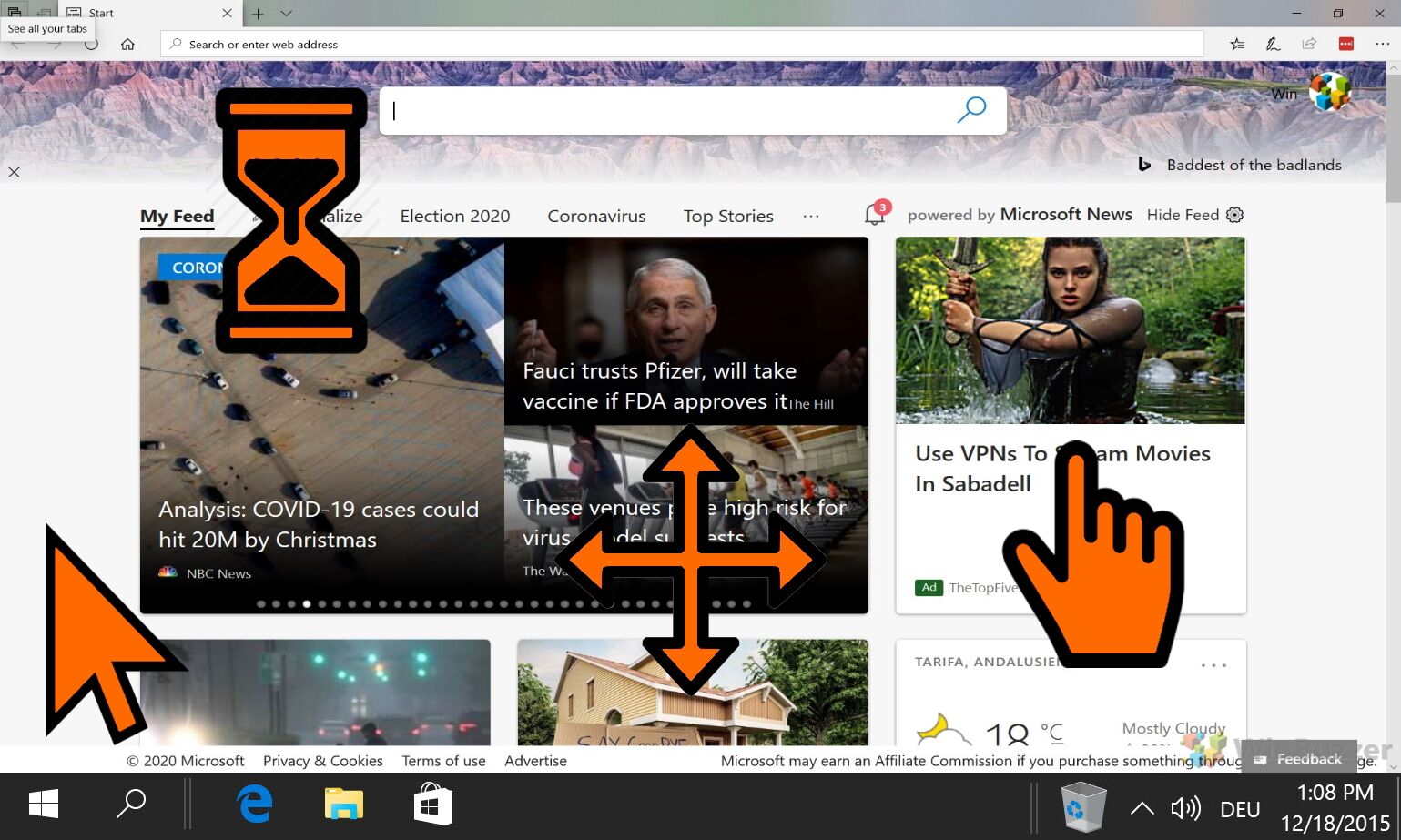 Windows 10 - How to Change Mouse Cursor Size or use Custom Cursor Themes