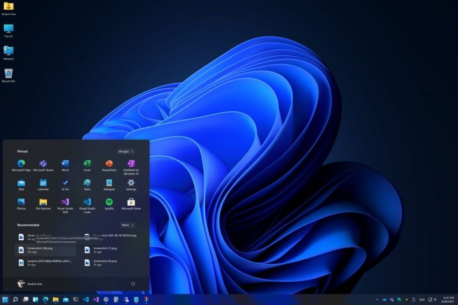 Start-Menu-Windows-11-Dark-Mode
