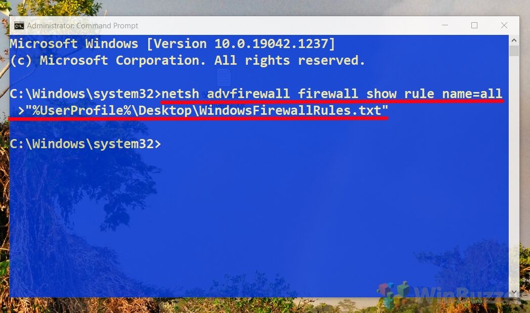 Windows 10 - Elevated Command Prompt - Enter the Cmd
