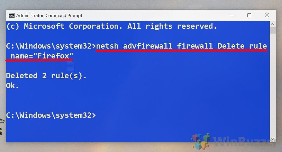 Windows 10 - Elevated Cmd Prompt - Enter the Cmd