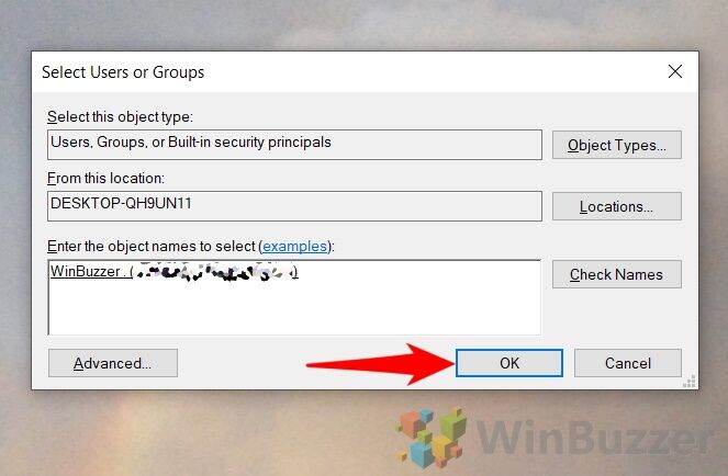 Windows 10 - Regedit - Key To Change Icon of 3D Objects Folder - DefaultIcon - Permissions - Add - Advanced - Find Now - Choose One - Accept