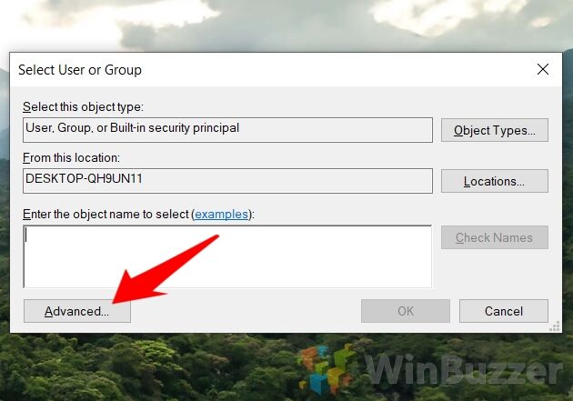 Windows 10 - Regedit - Key To Change Icon of 3D Objects Folder - DefaultIcon - Permissions - Advanced - Change - Adavanced
