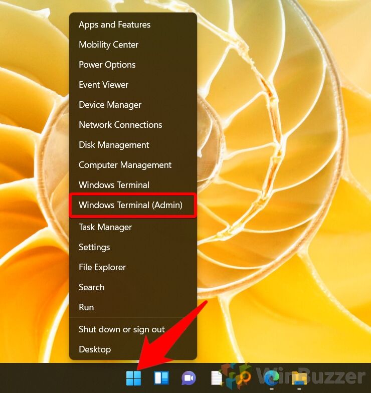 Windows 11 - Open Elevated Windows Terminal