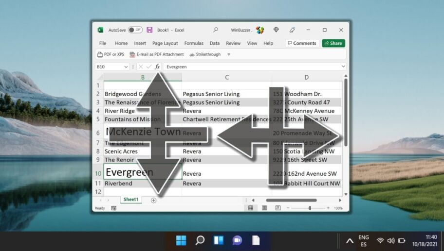 Featured - How to autofit in Excel