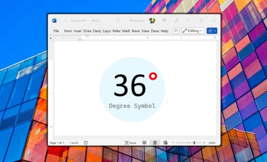 Featured - How to type degree symbol