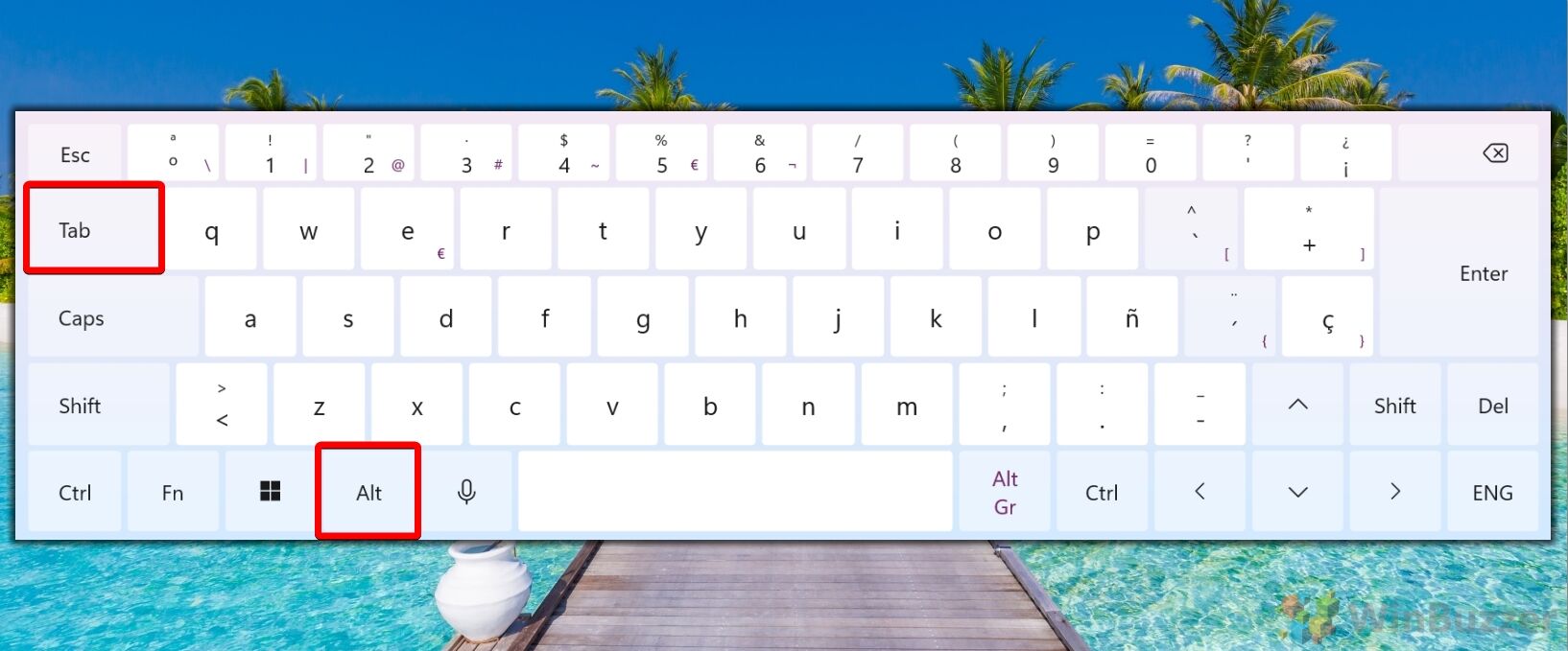 Windows 11 - Keyboard - ALT+TAB