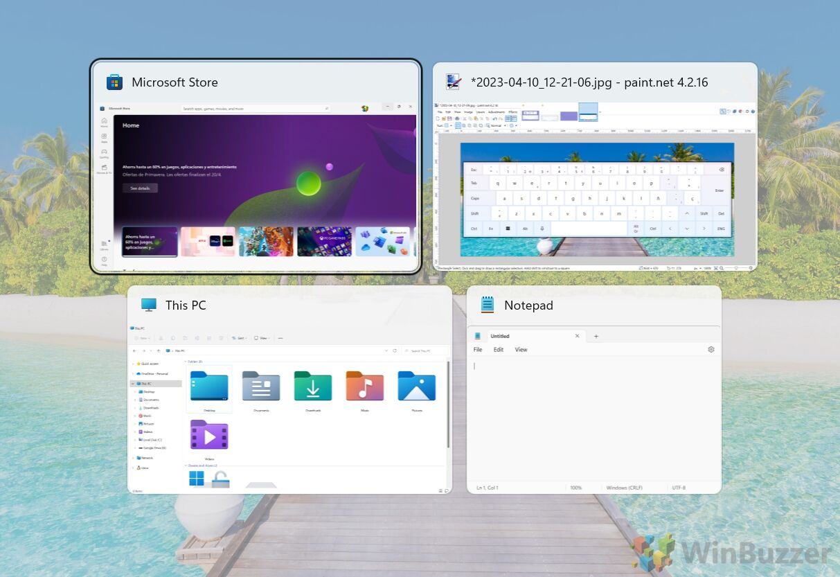 Windows 11 - Keyboard - ALT+TAB