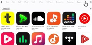 Apple App Store search