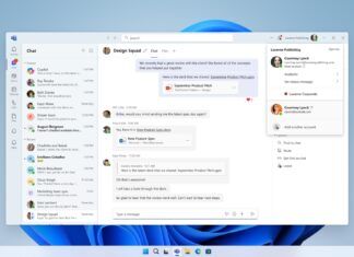 Work-Interface-Microsoft-Teams