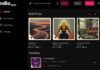 Website of the Udio AI music creator