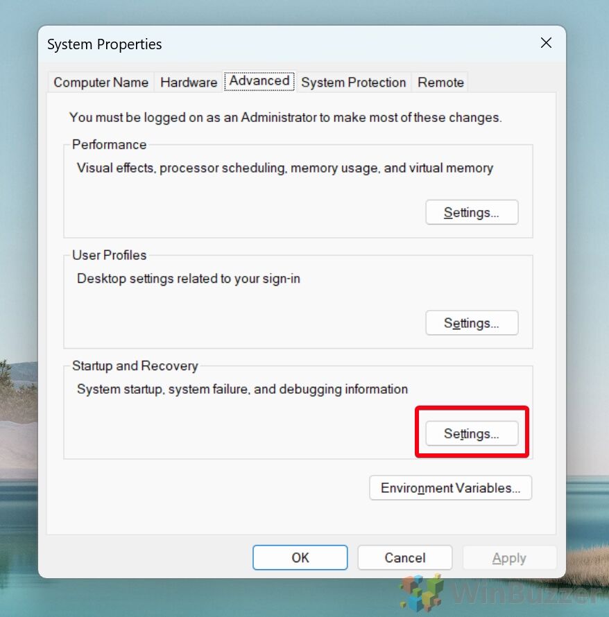 Windows 11 - System Properties