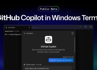 GitHub Copilot in Windows Terminal official Microsoft