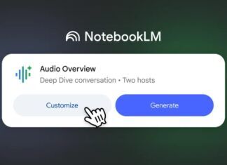 Google NotebookLM audio overview official